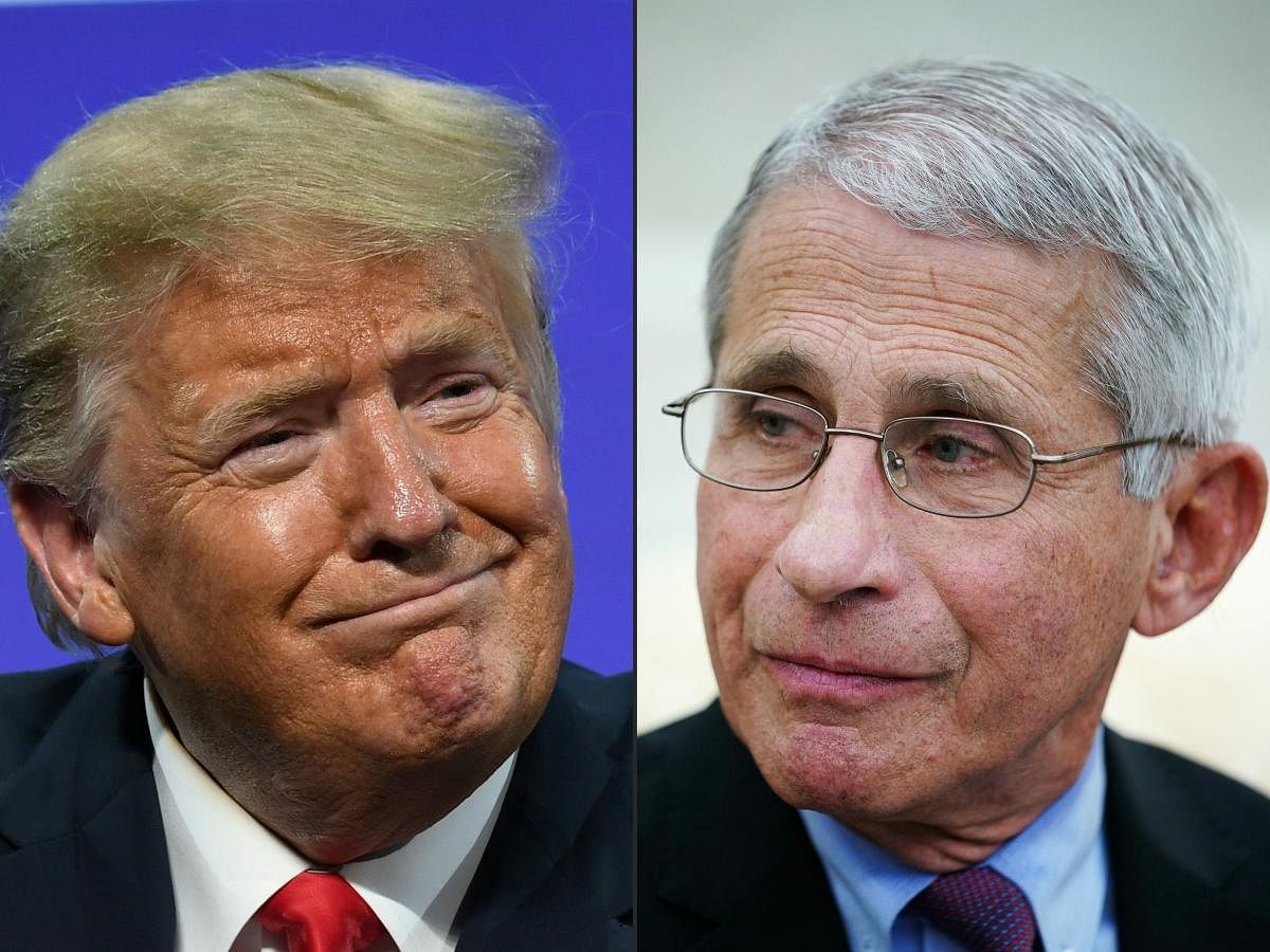 Donald Trump's campaign ad should be removed: Fauci