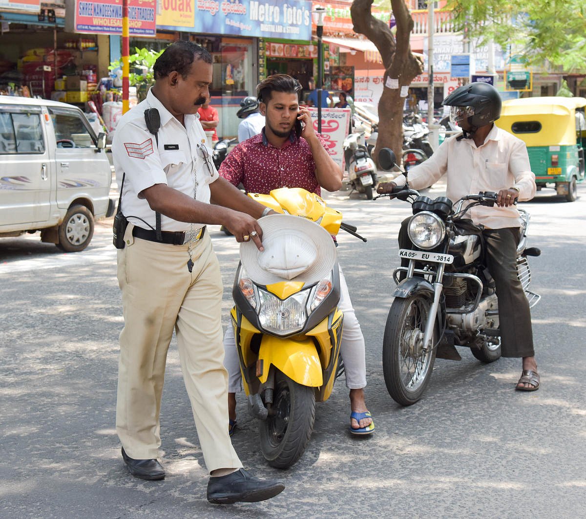 97,000 traffic violation cases in just six days