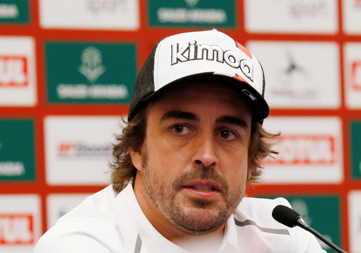 Fernando Alonso returns to Formula One in run out for Renault