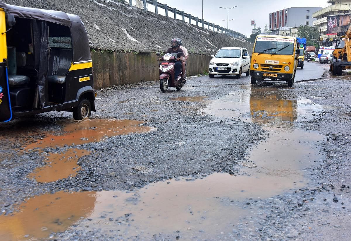 Potholed roads pose risk to motorists’ life