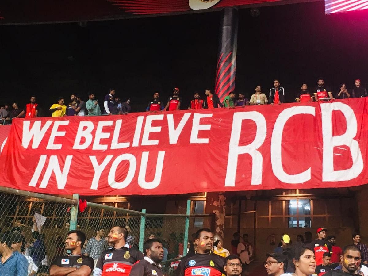 Fans set to use technology to back RCB