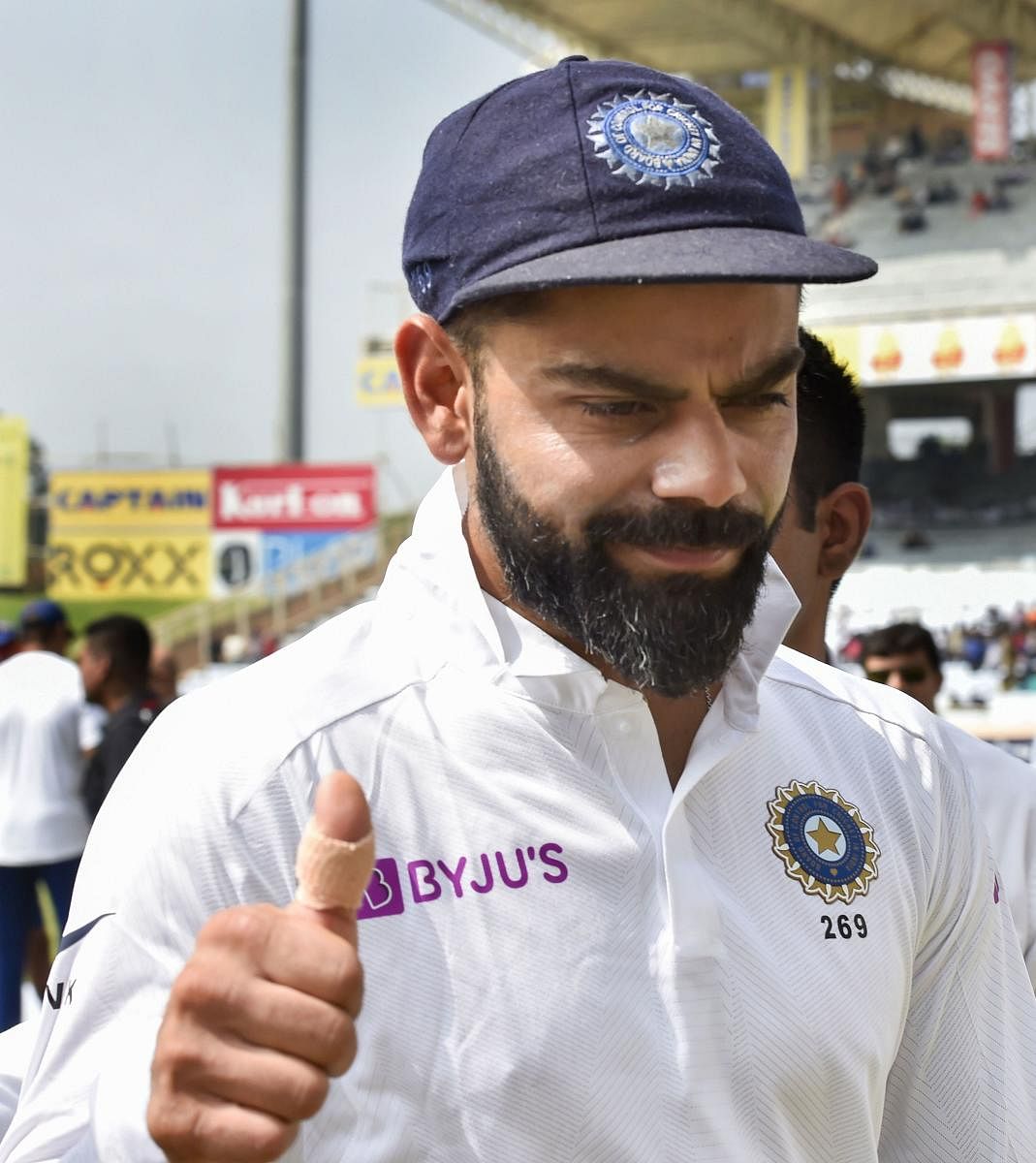 Kohli bats for just 5 Test centres