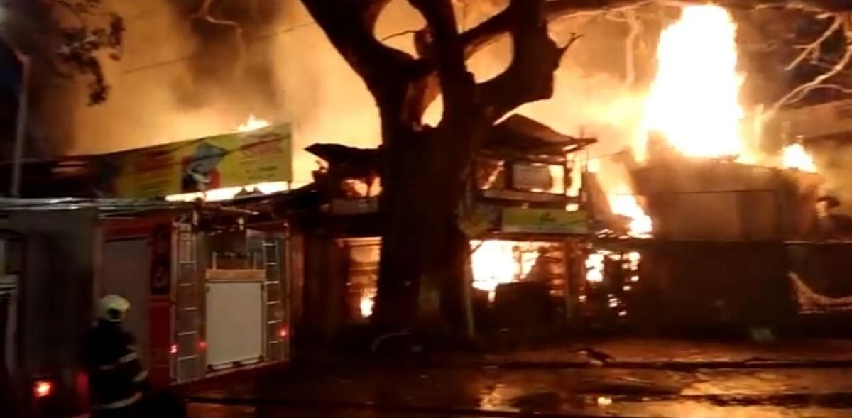 Fire at market in Mumbai's Dadar; no casualty reported