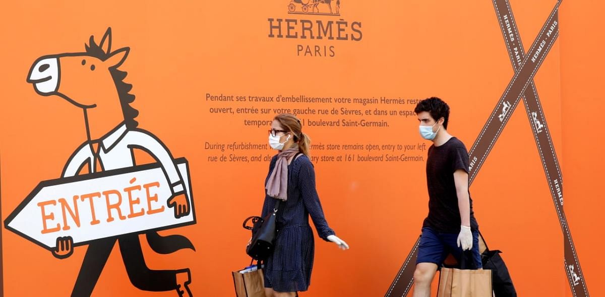 Handbag maker Hermes echoes luxury sales rebound amid online surge