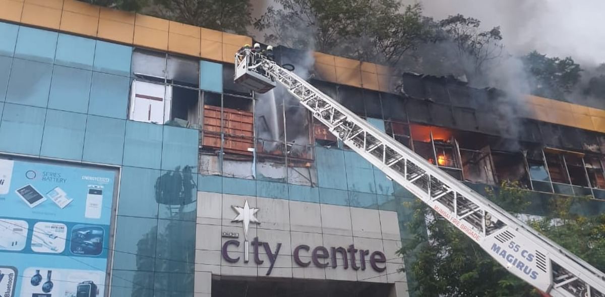 Fire breaks out at Mumbai mall; over 3,500 evacuated