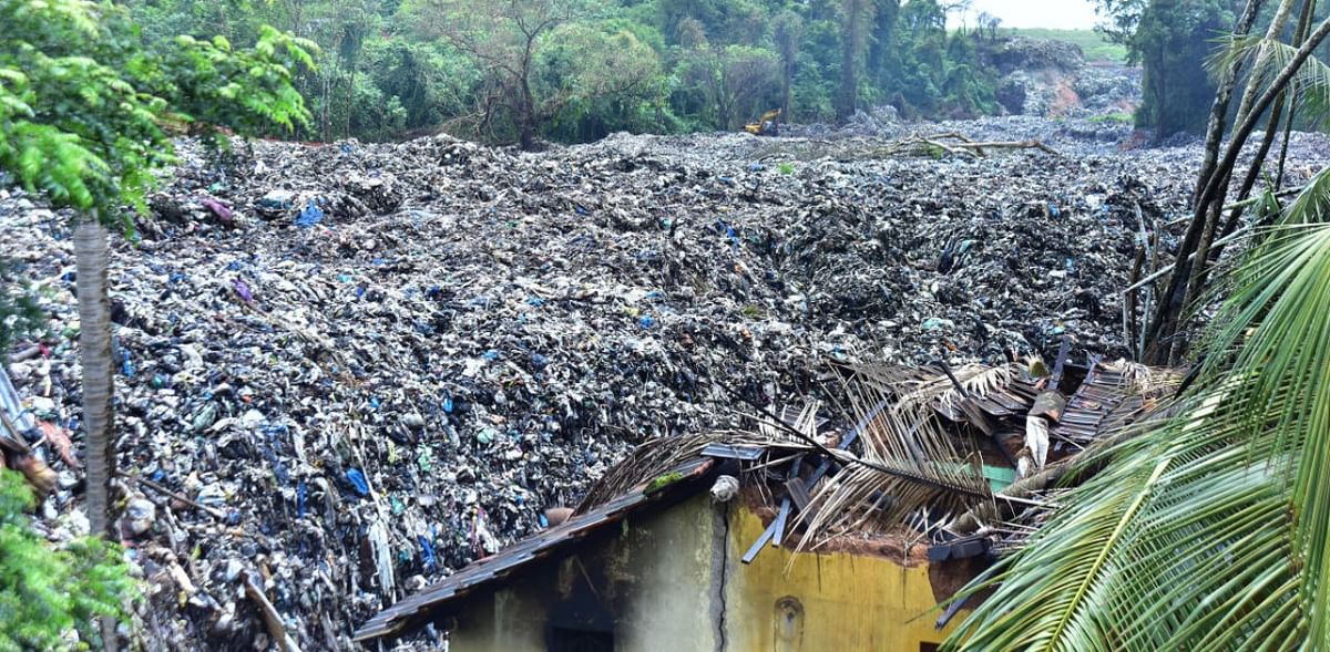 MCC proposes biomining to clear slid garbage at Pacchanady