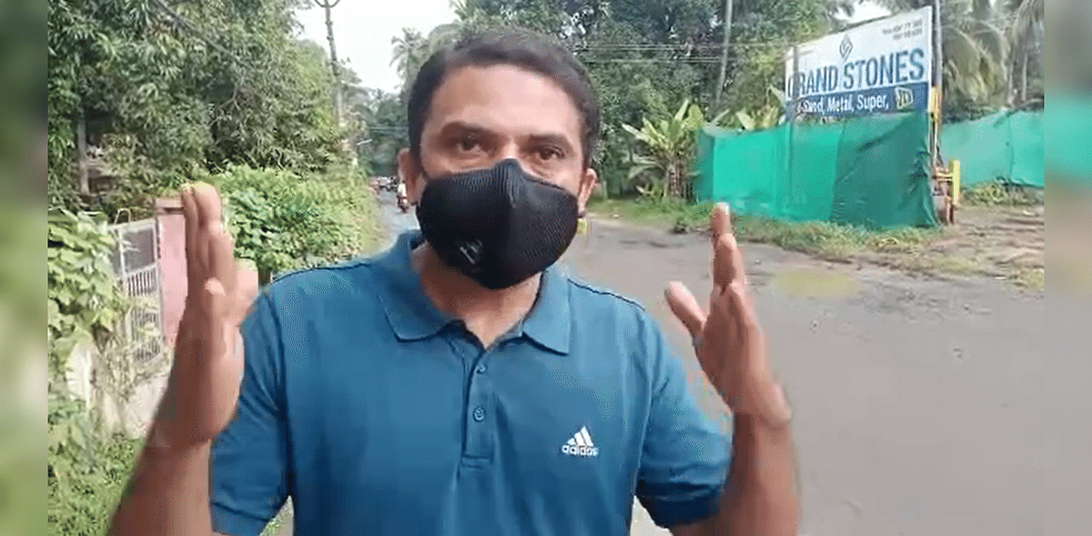 Video on poor road work lands Kerala doctor in trouble