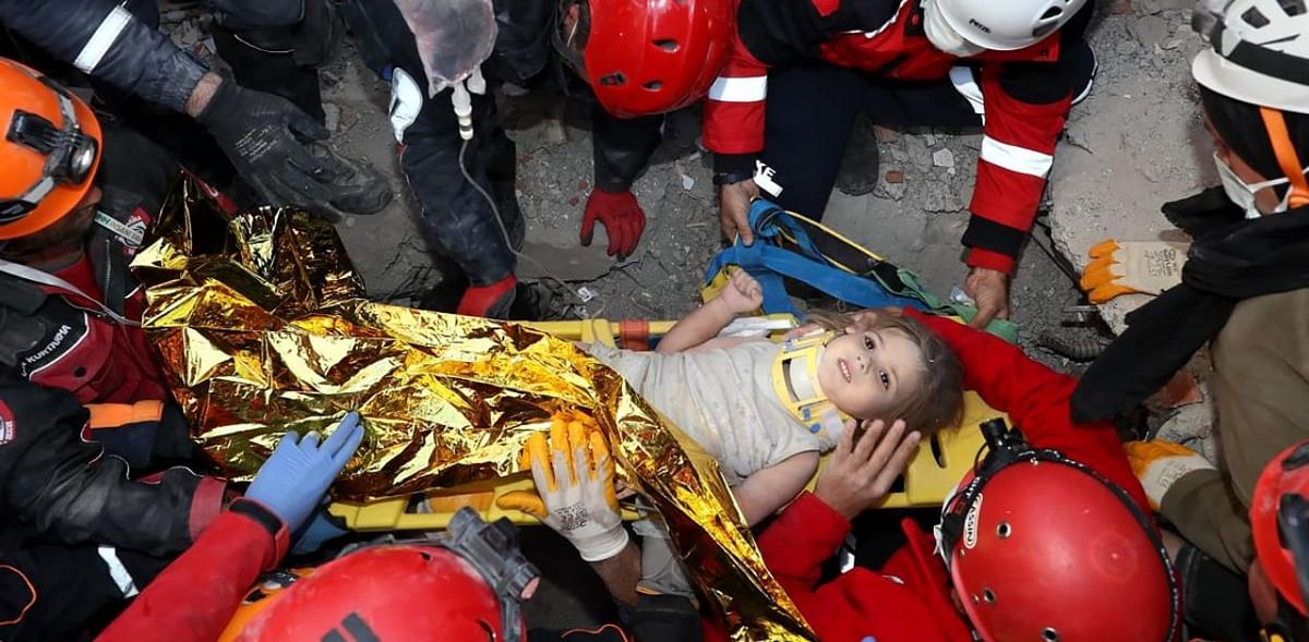 Three-year-old girl rescued 91 hours after Turkey earthquake