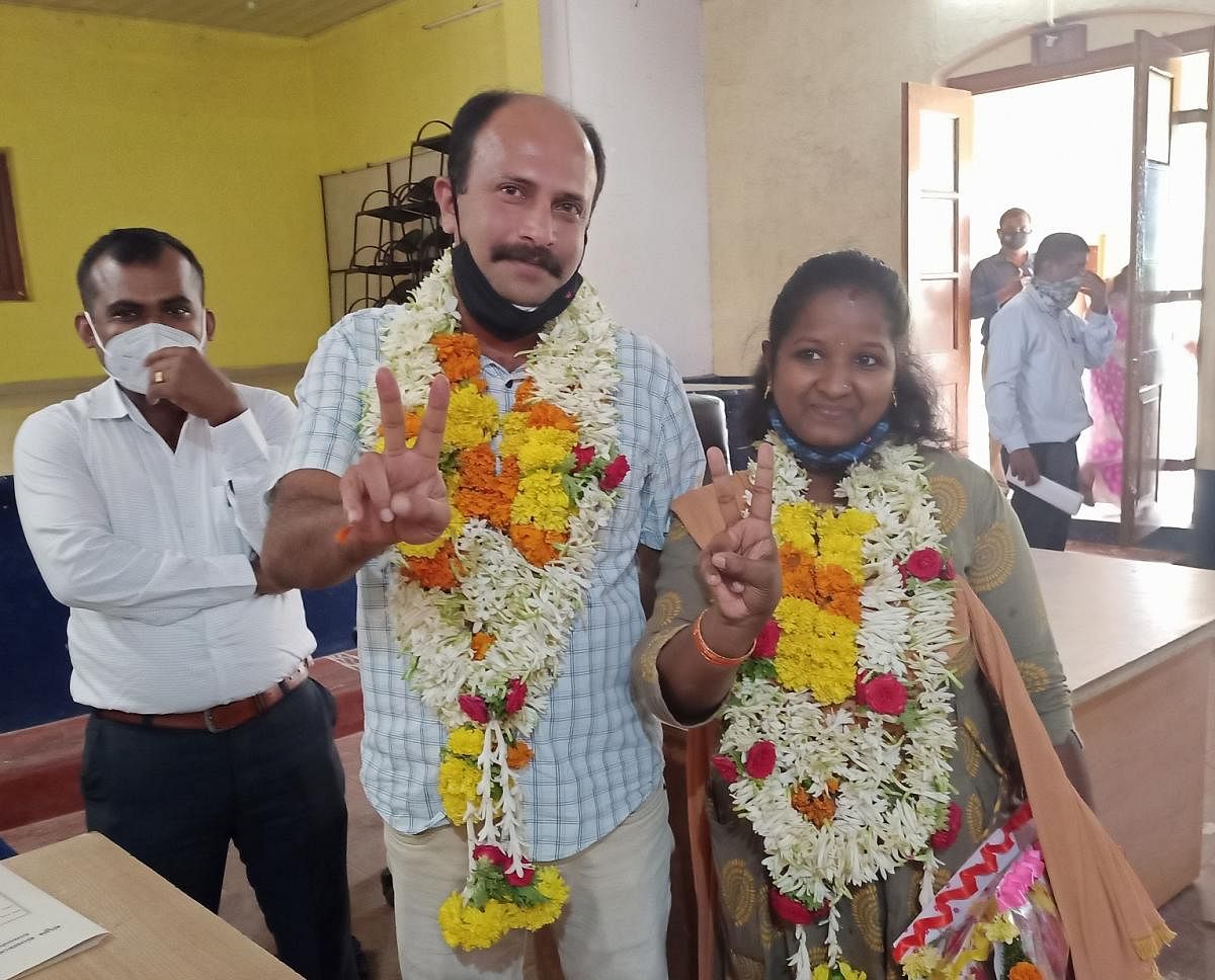 Virajpet and Somwarpet Town Panchayat heads elected