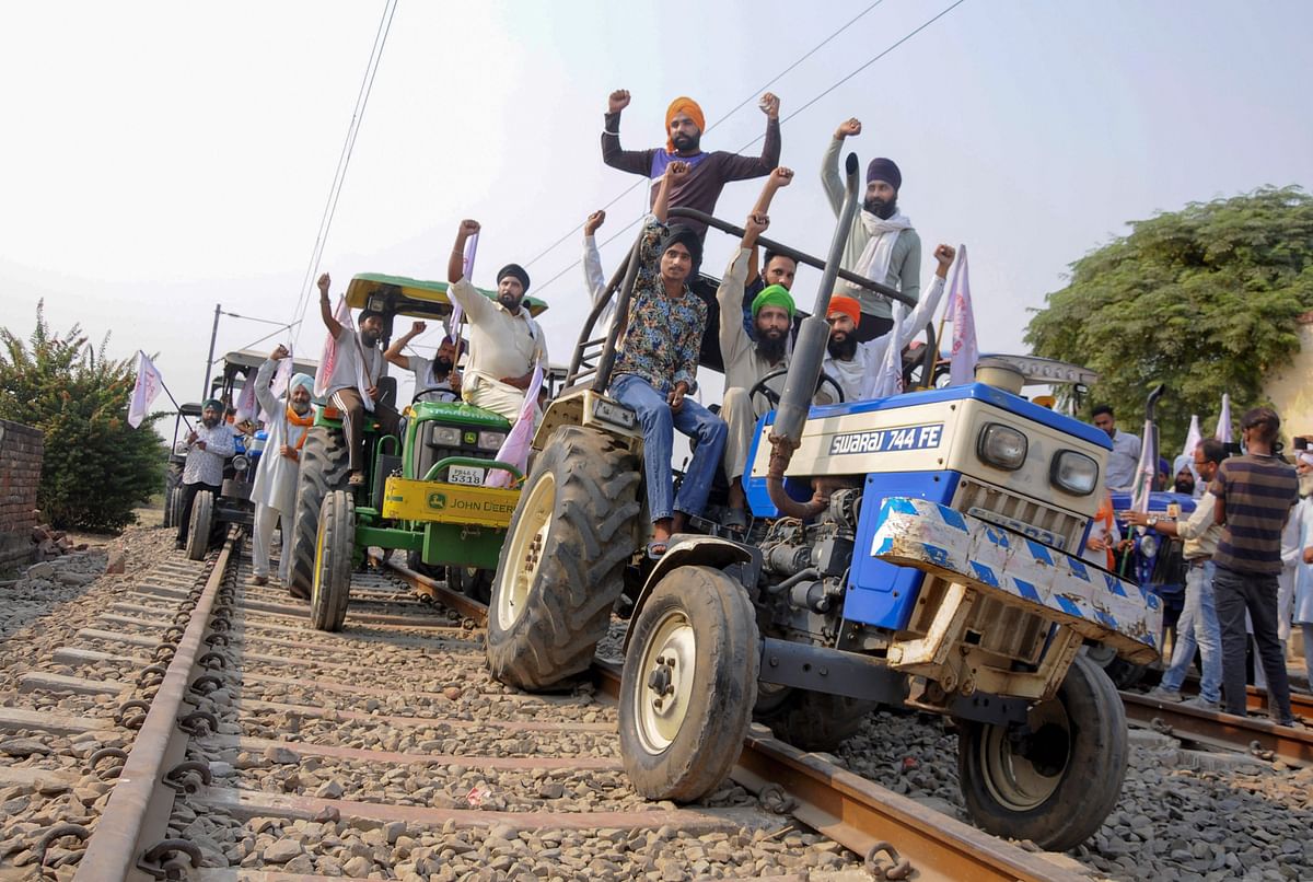 Punjab farm protests: Railways incur loss to the tune of Rs 1,200 crore