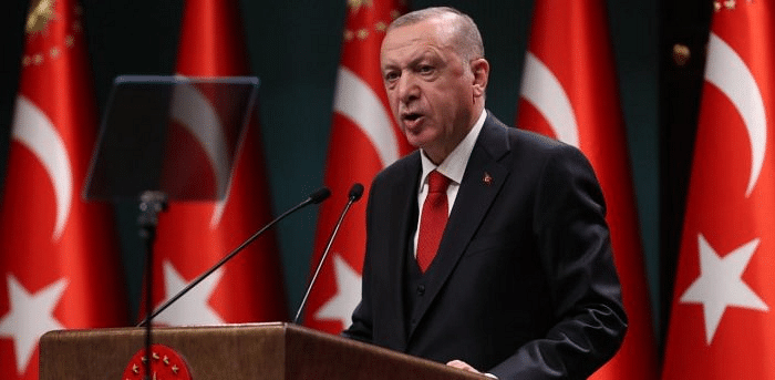 Turkey's Erdogan says Cyprus made up of 'two separate states'