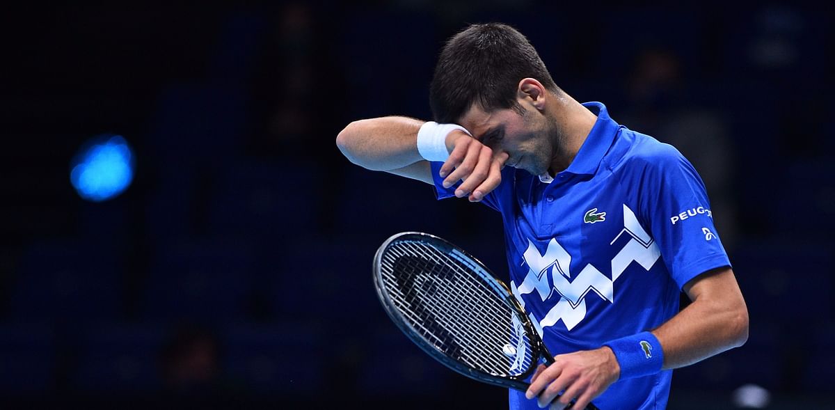 Djokovic in peril at ATP Finals after thumping by mighty Medvedev