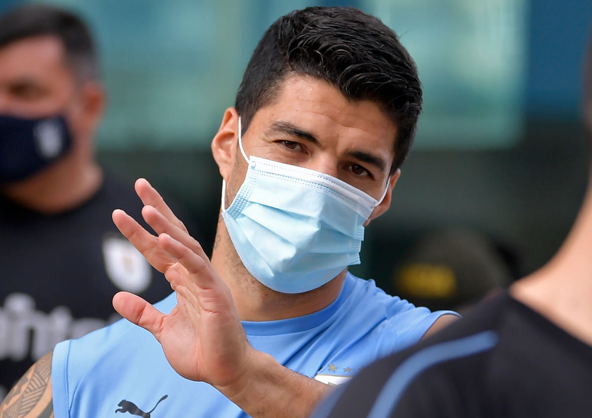Suarez says Uruguay players let guard down after spate of Covid-19 cases