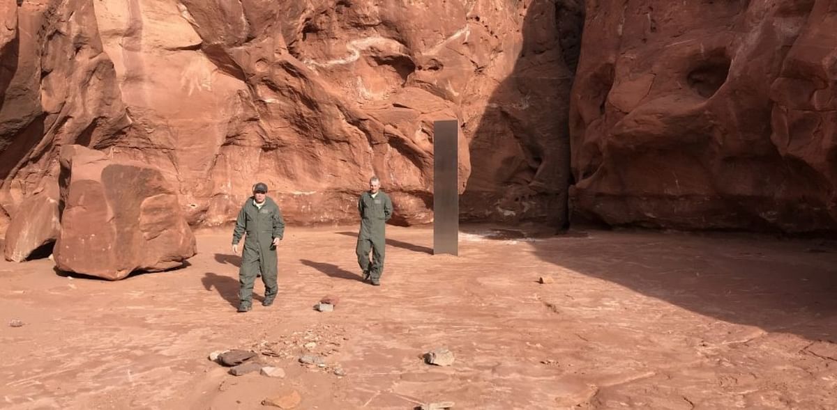 'A Space Odyssey' in 2020? Mysterious 'obelisk' in US desert draws wild theories