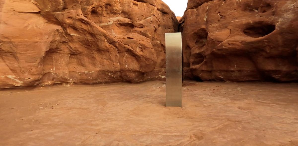 That mysterious monolith in the Utah desert? It’s gone, officials say
