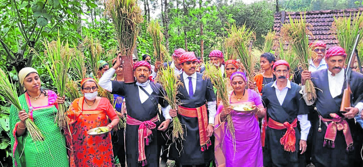 Huthari observed with traditional fervour in Kodagu