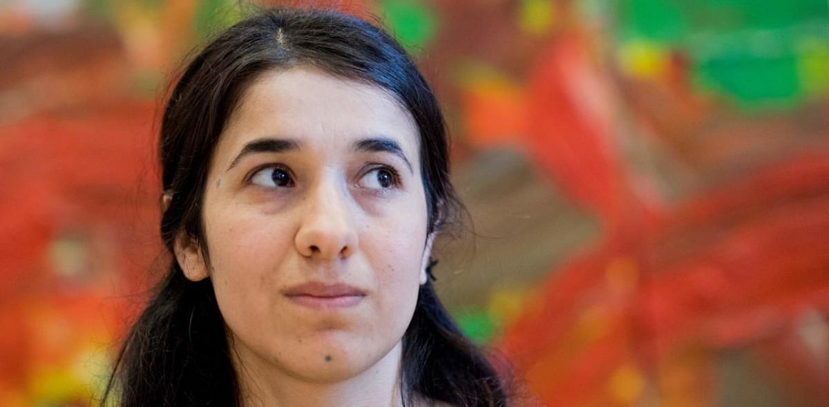 Nobel laureate Nadia Murad says pandemic raising violence, trafficking