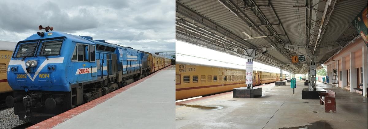 Chamarajanagar-Tirupati train resumes service after nine months