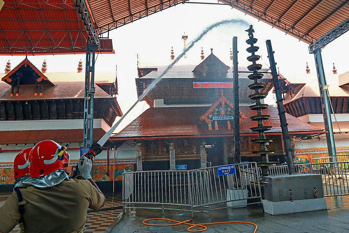 Coronavirus spead: Guruvayur temple to be closed for devotees for two weeks