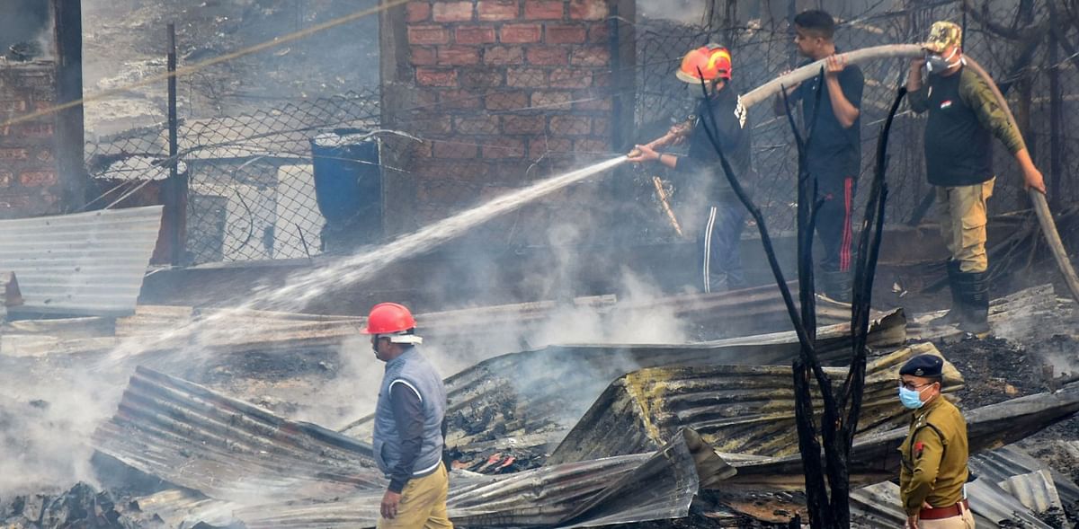 20 LPG cylinders explode in Guwahati; 66 shanties destroyed