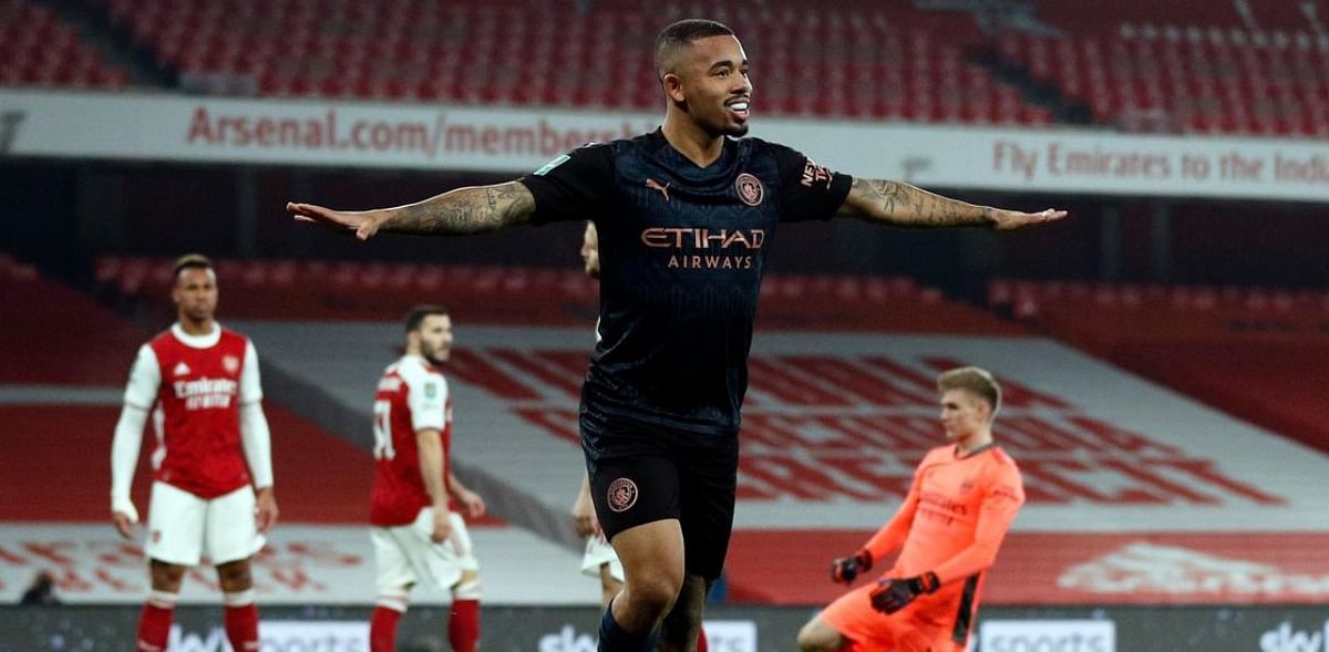 Manchester City's Gabriel Jesus and Kyle Walker test positive for Covid-19
