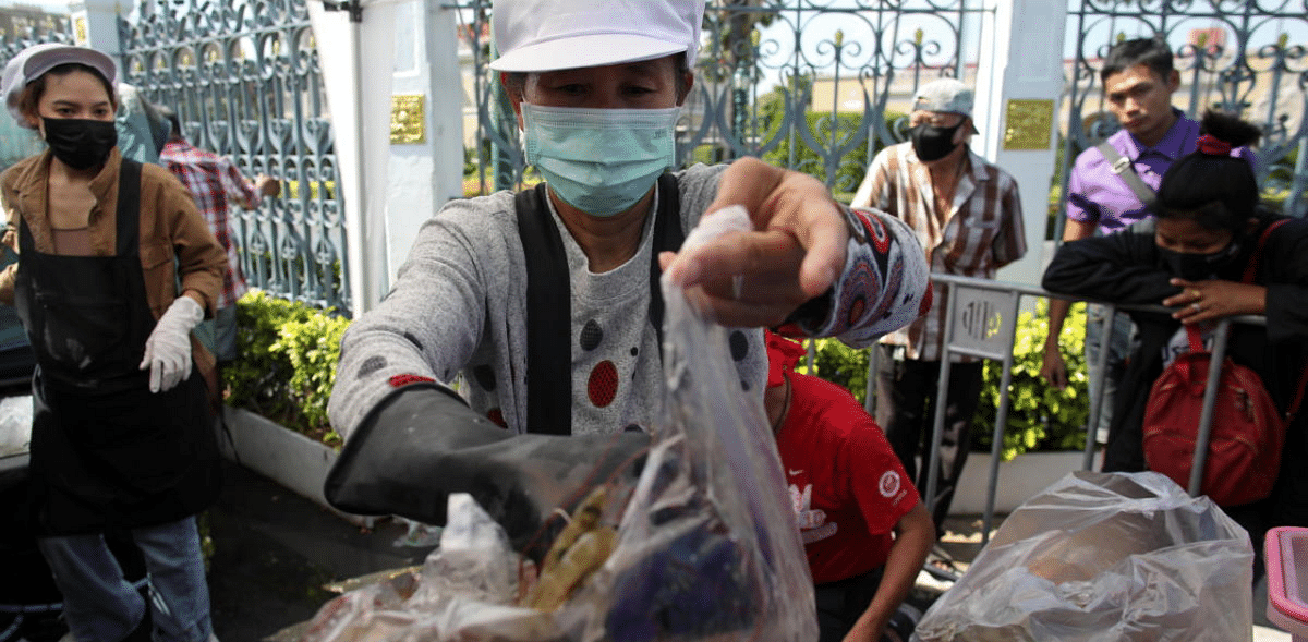 Thai anti-monarchy protesters seek help for seafood, shrimp sellers hit by Covid-19 outbreak