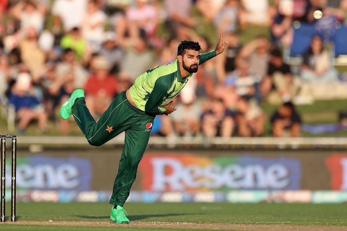 Pakistan's Shadab out of New Zealand tour with injury