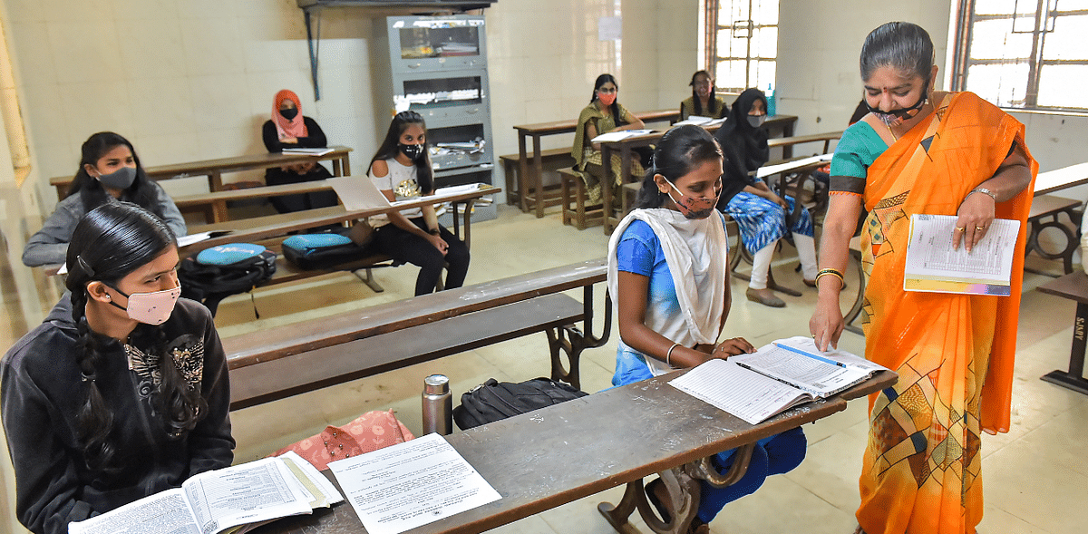 66% of II PU students attend classes in Dakshina Kannada