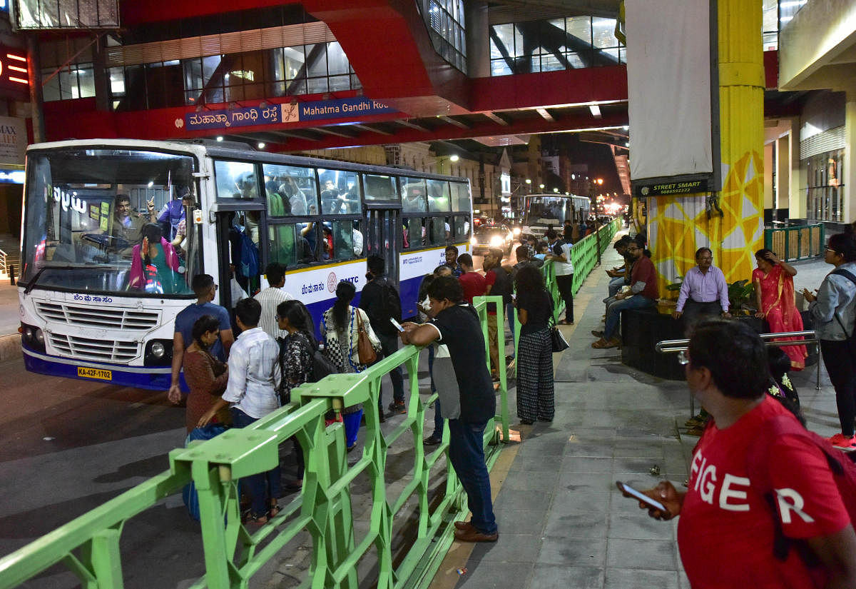 BMTC feeder buses for Anjanapura metro line