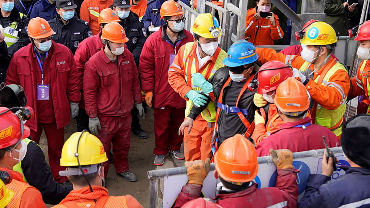 Ten China gold miners confirmed dead after others rescued; one still missing