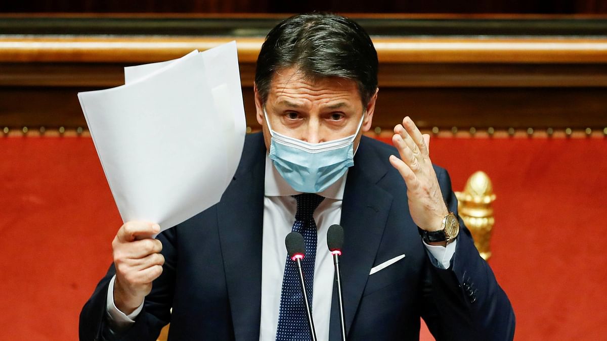 Italian Prime Minister Giuseppe Conte resigns
