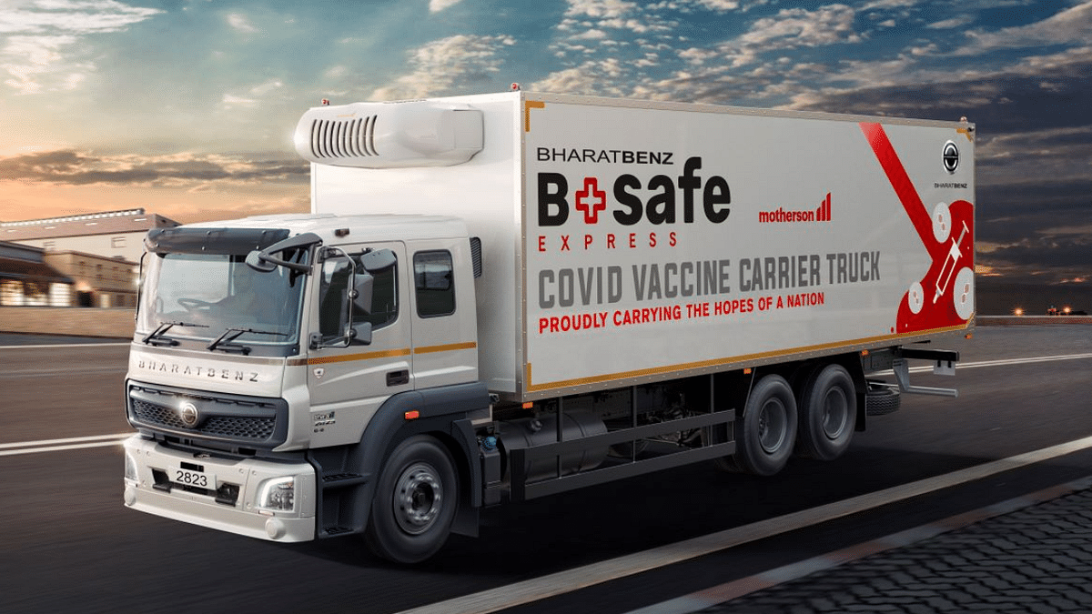 Daimler India unveils new range of CVs, including Covid-19 vaccine truck 