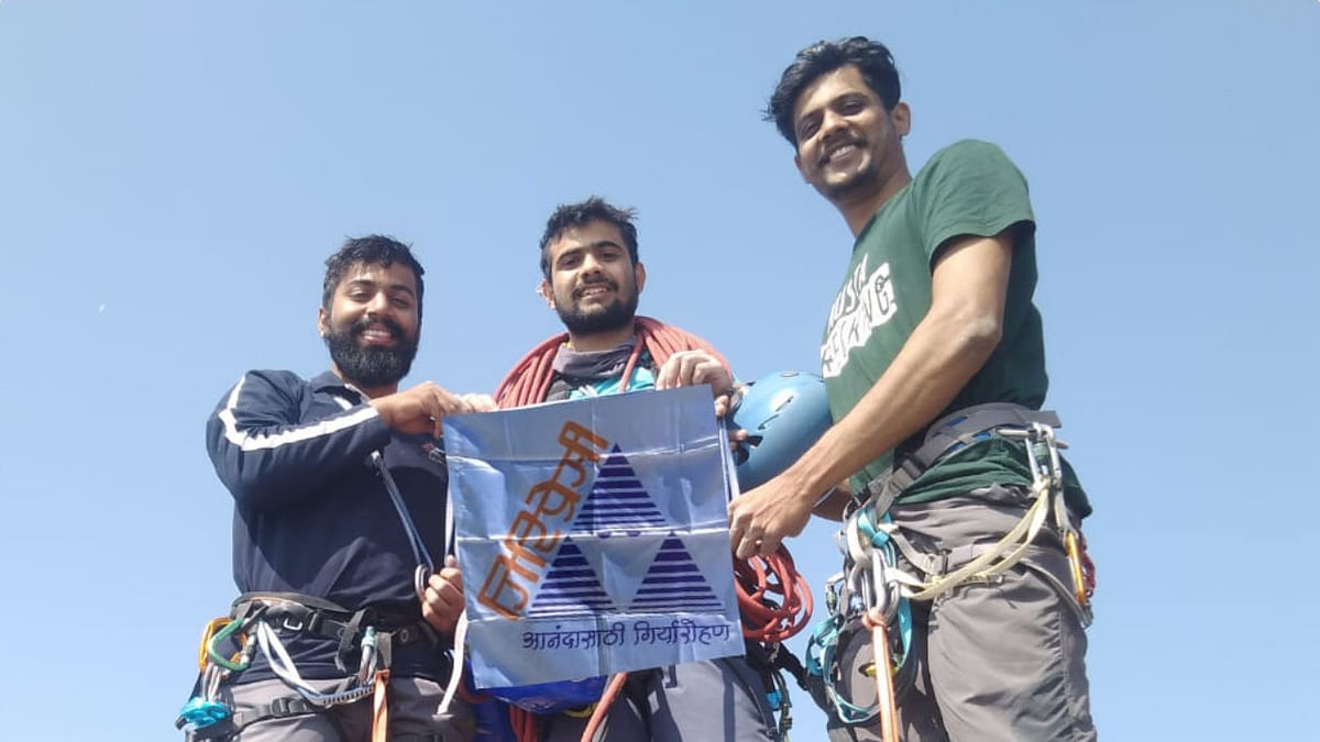 Mountaineering club Giripremi's team summits Wajir Pinnacle