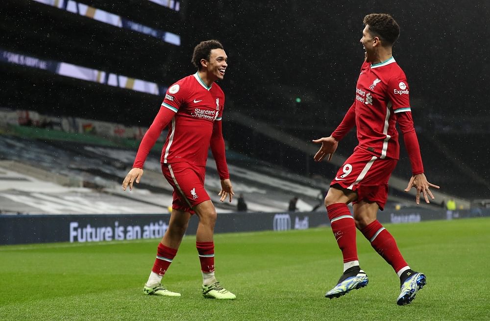Liverpool back on track with win at Tottenham
