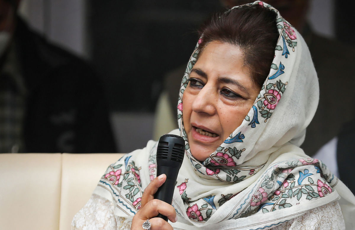 Arrested PDP youth leader Para being kept under 'inhuman conditions and tortured', alleges Mehbooba