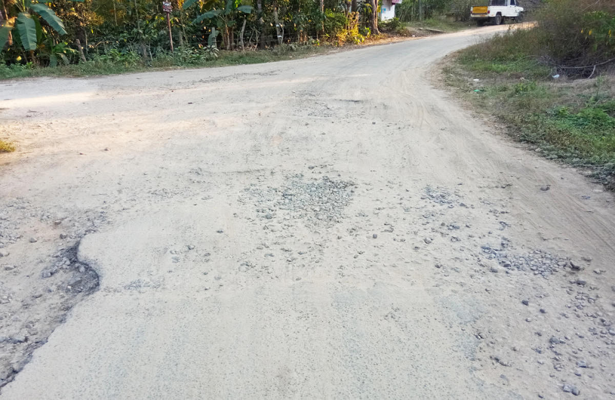 Villagers disappointed over delayed road works