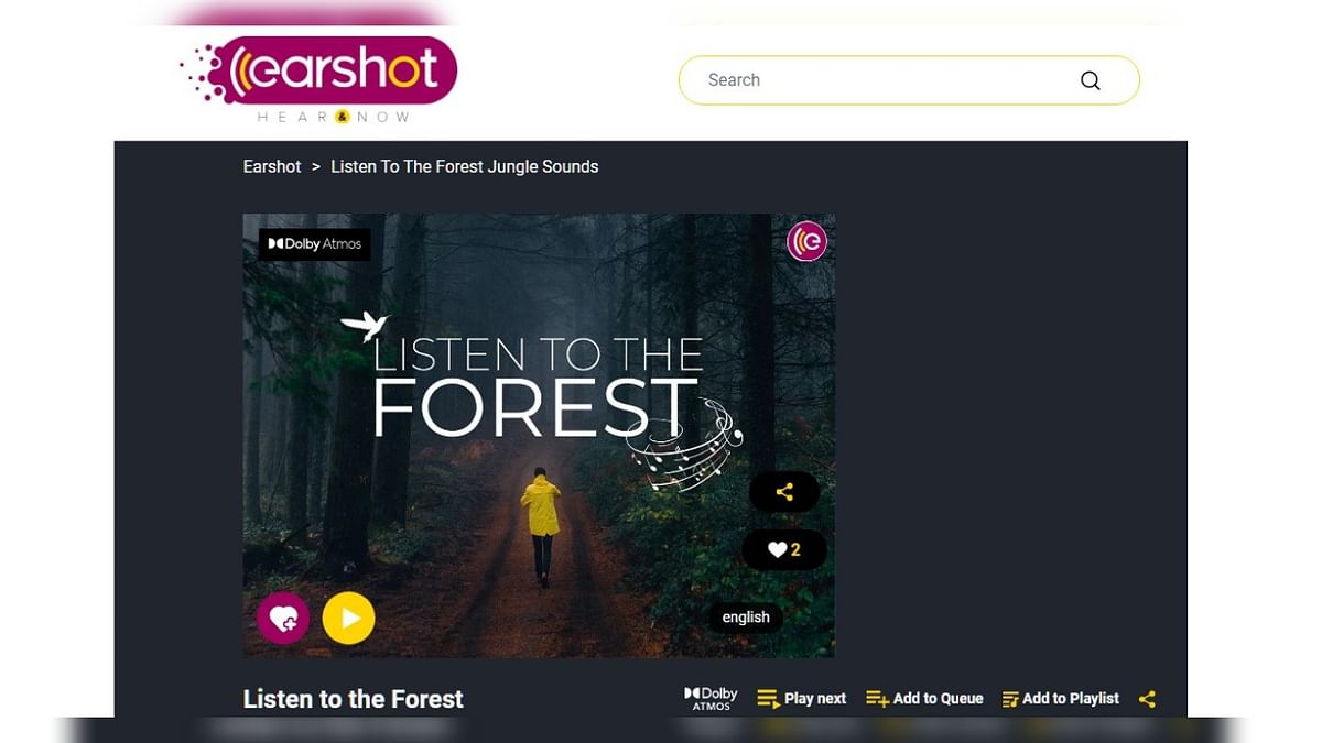 Earshot brings Dolby Atmos immerssive audio experience to podcast app