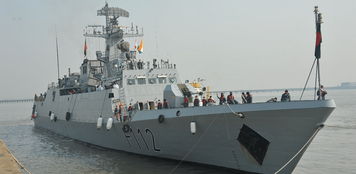 Bangladesh Navy Ship Prottoy visited Mumbai