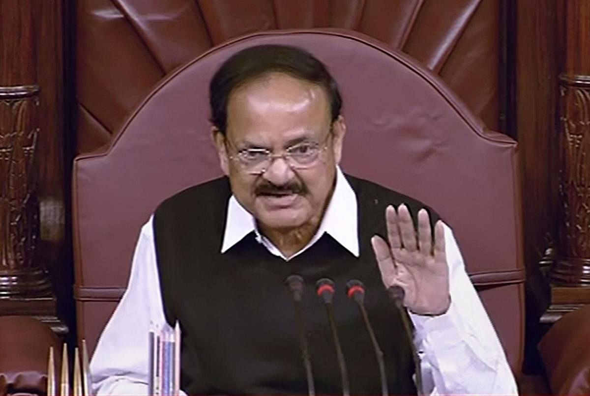 Ensure 50% attendance, meet for at least 150 minutes: RS Chairman Venkaiah Naidu to Parliamentary panel heads