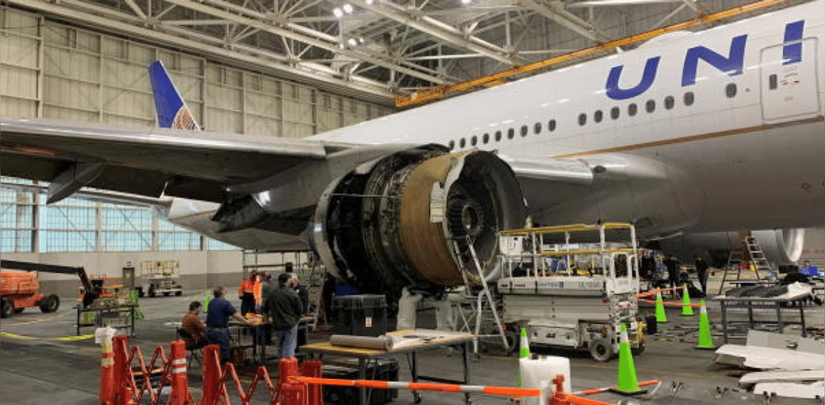 Boeing grounds 777s after engine fire in Colorado