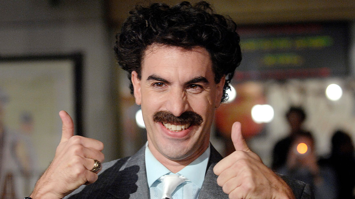 Sacha Baron Cohen wins best comedy actor Globe for 'Borat' sequel