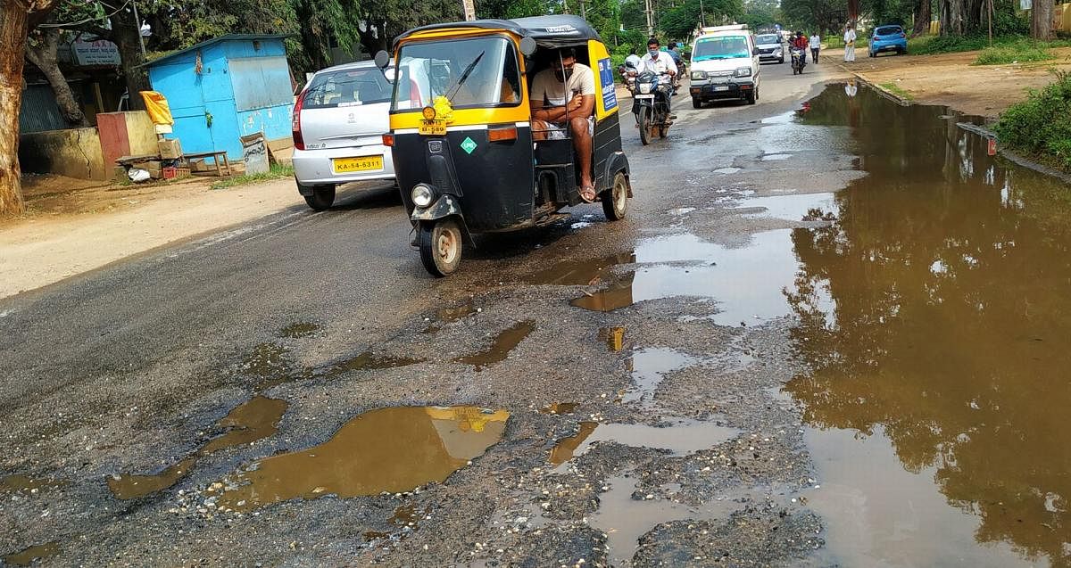Pothole-ridden rural roads between Mandya and Hassan need immediate attention