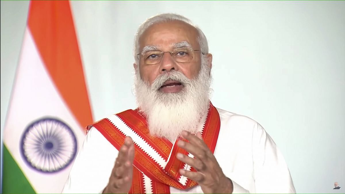 At core of 'Aatmanirbhar Bharat' is to create wealth, values for humanity: PM