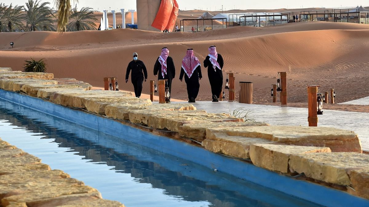 The Riyadh Oasis: A luxury retreat in the desert for elite Saudis locked in by Covid-19 pandemic