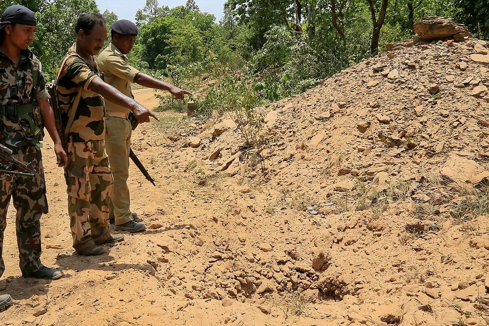 Chhattisgarh: Three security personnel killed in landmine blast