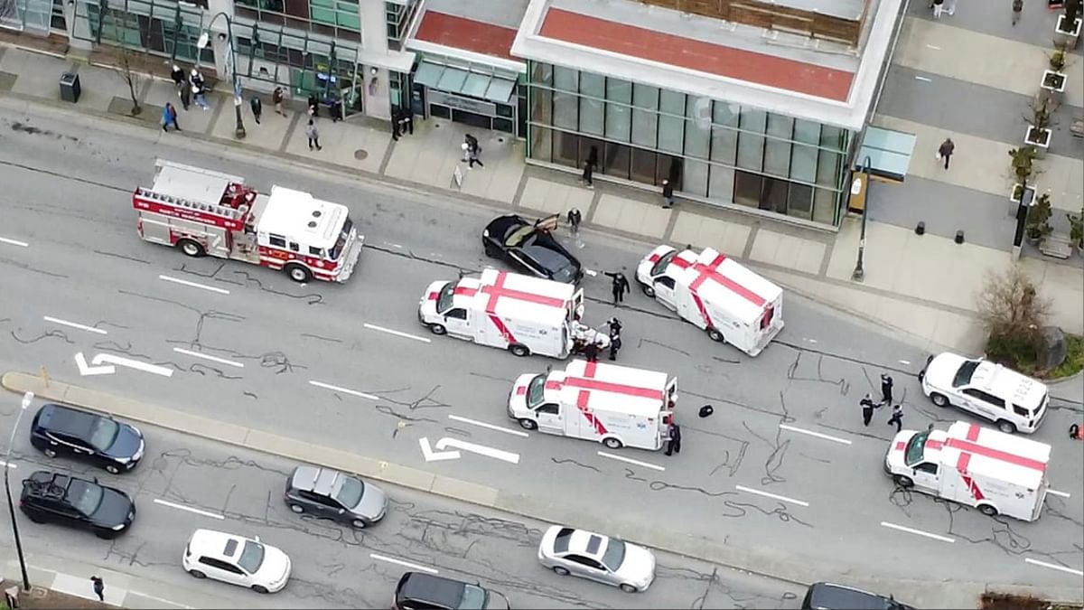 1 dead, 5 wounded after stabbing attack in Canada's Vancouver
