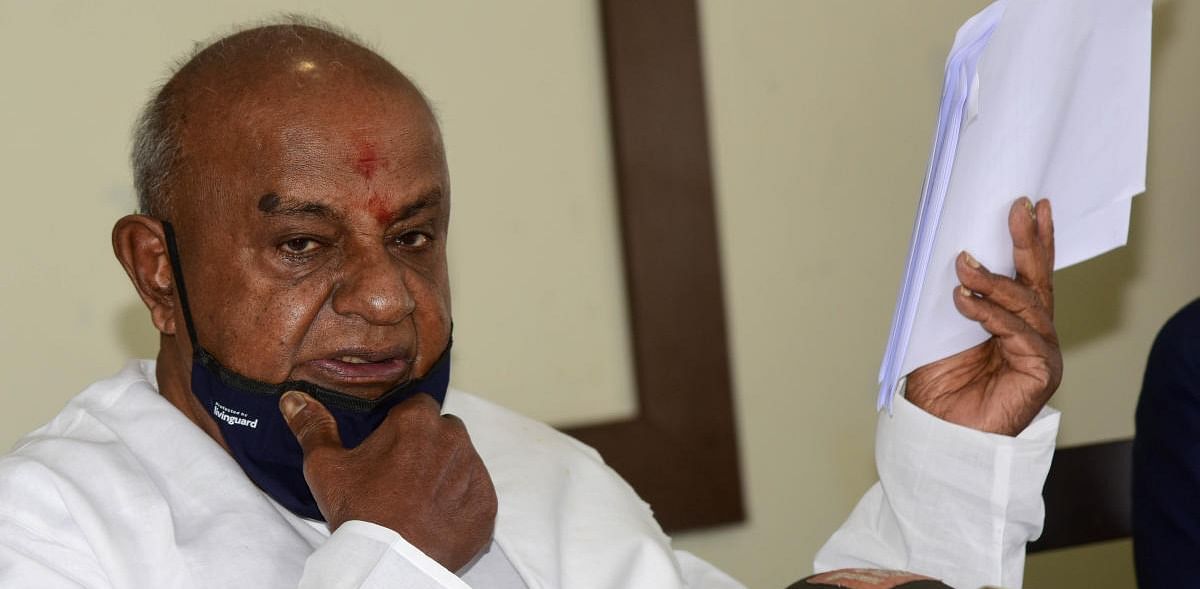 H D Deve Gowda, his wife test positive for Covid-19 