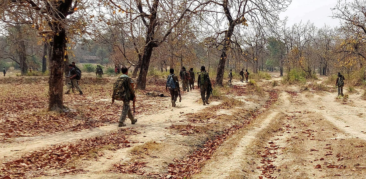 Maoists were armed with LMG; looted weapons of security personnel