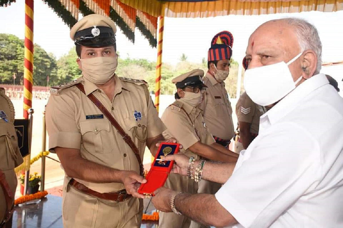 Police officials from Kodagu bag Chief Minister’s Medal