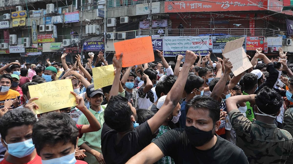 One killed after Bangladesh police fire on people protesting against coronavirus restrictions